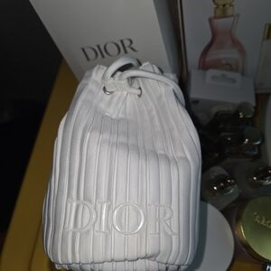 Dior Classic White Bag
